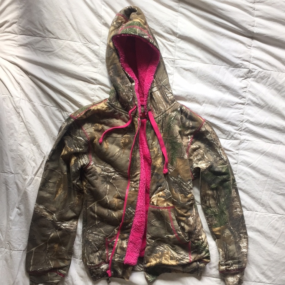 Camouflage Zip up hoodie